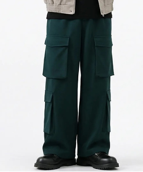 revertical(リバーティカル)の「ワイドカーゴパンツ ルーズシルエット マルチポケット スラックス(カーゴパンツ・メンズ・ブラック/グレー/ダークグリーン・MEDIUM/LARGE/SMALL)」の14枚目の写真