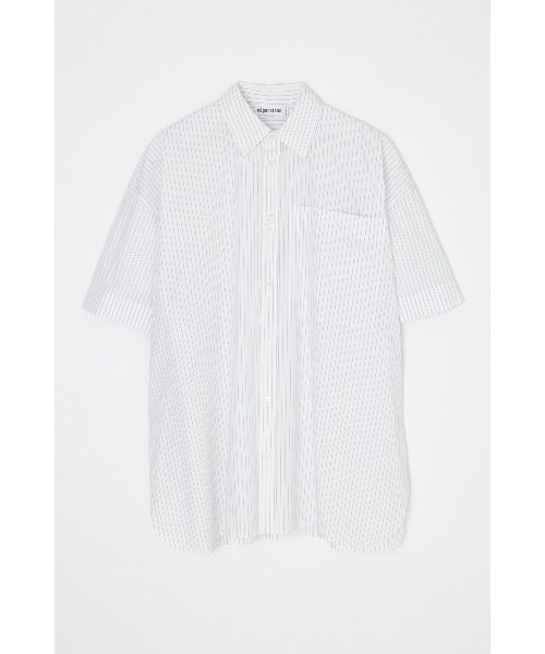 harf-sleeves men's shirt（シャツ/ブラウス）｜nagonstans（ナゴ