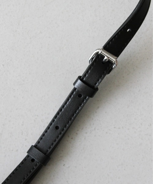 GANNI(ガニー)の「GANNI Small easy shopper(ショルダーバッグ・レディース・ブラック・ONE SIZE)」の5枚目の写真