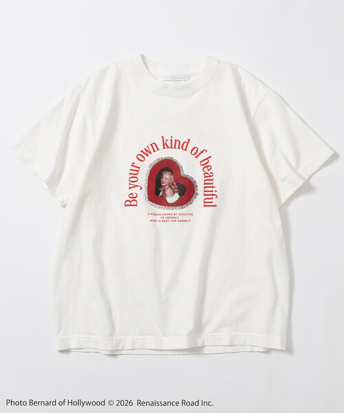 Firsthand(ファーストハンド)の「Firsthand/ファーストハンド マリリンモンロー ショートスリーブ ハート フォト Tシャツ / プリントTシャツ(Tシャツ/カットソー・レディース・チャコールグレー/ホワイト・FREE)」の9枚目の写真