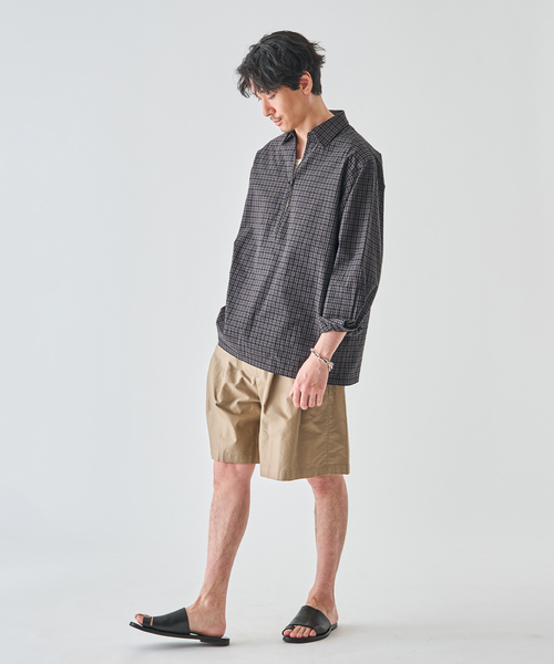 EDIFICE(エディフィス)の「チェック バルーズ シャツ(シャツ/ブラウス・メンズ・ブラック・SMALL/MEDIUM/LARGE)」の5枚目の写真