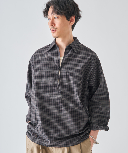 EDIFICE(エディフィス)の「チェック バルーズ シャツ(シャツ/ブラウス・メンズ・ブラック・SMALL/MEDIUM/LARGE)」の7枚目の写真