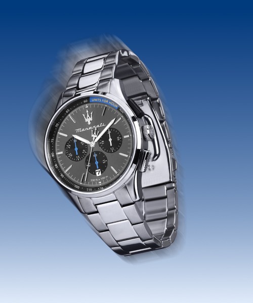 Maserati（マセラティ）の「「Maserati/マセラティ」ソルパッソ - 42ｍｍ クロノ シルバー ブレスレット（アナログ腕時計・メンズ・シルバー系2/シルバー系1・42mm）」の5枚目の写真
