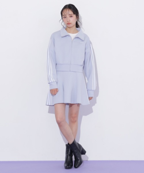 JILL by JILL STUART(ジルバイジルスチュアート)の「配色ラインレースミニスカート(スカート・レディース・ブルー/ピンク/ネイビー・FREE)」の20枚目の写真