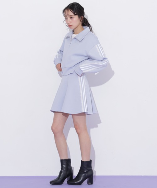 JILL by JILL STUART(ジルバイジルスチュアート)の「配色ラインレースミニスカート(スカート・レディース・ブルー/ピンク/ネイビー・FREE)」の19枚目の写真