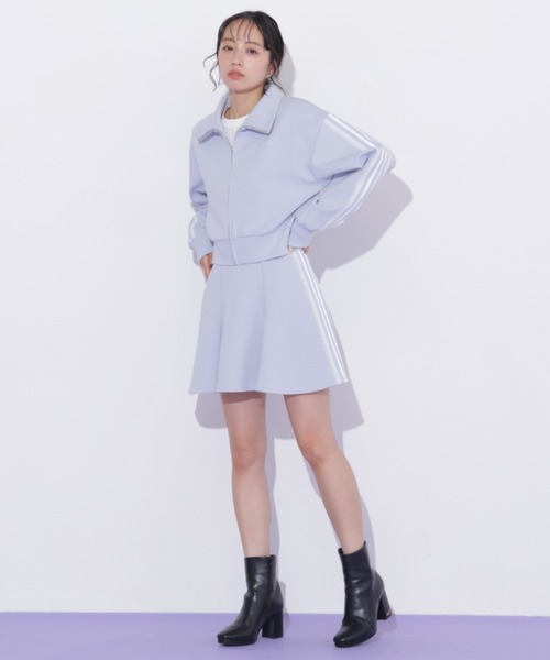 JILL by JILL STUART(ジルバイジルスチュアート)の「配色ラインレースミニスカート(スカート・レディース・ブルー/ピンク/ネイビー・FREE)」の22枚目の写真