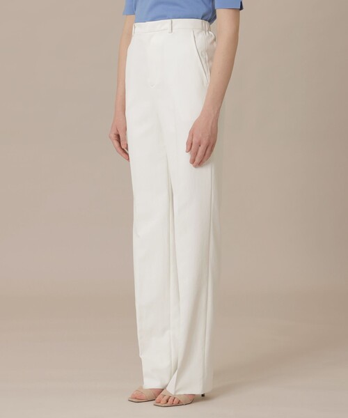 MACKINTOSH LONDON（マッキントッシュ ロンドン）の「【eclat5月号掲載】ドライツイルストレートパンツ（その他パンツ・レディース・グレー系その他2/オフホワイト・36/38/40）」の7枚目の写真