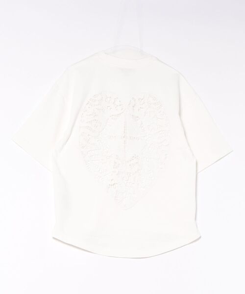 ALLSAINTS（オールセインツ）の「ESME AMELIE OVERSIZED T-SHIRT | ESME AMELIE オーバーサイズ Tシャツ（Tシャツ/カットソー・レディース・ホワイト系その他・XS/S/M/L）」の11枚目の写真