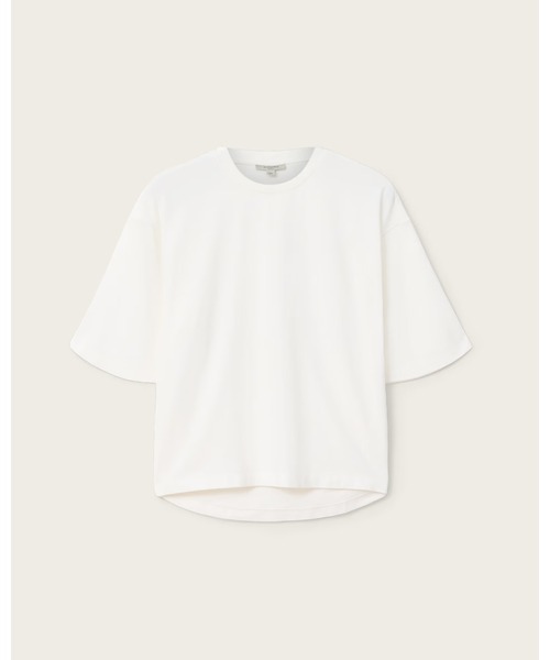 ALLSAINTS（オールセインツ）の「ESME AMELIE OVERSIZED T-SHIRT | ESME AMELIE オーバーサイズ Tシャツ（Tシャツ/カットソー・レディース・ホワイト系その他・XS/S/M/L）」の10枚目の写真