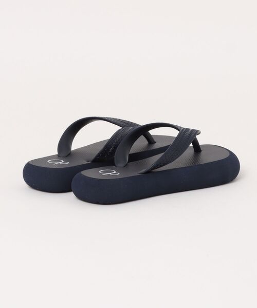 Ocean Pacific(オーシャンパシフィック)の「Ocean Pacific オーシャンパシフィック ビーチサンダル EVA 軽量 クッション(サンダル・キッズ・ネイビー/ラベンダー/オレンジ/ブラック/カーキ/ライム・18cm/20cm/22cm/24cm)」の8枚目の写真