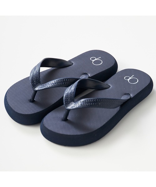 Ocean Pacific(オーシャンパシフィック)の「Ocean Pacific オーシャンパシフィック ビーチサンダル EVA 軽量 クッション(サンダル・キッズ・ネイビー/ラベンダー/オレンジ/ブラック/カーキ/ライム・18cm/20cm/22cm/24cm)」の4枚目の写真