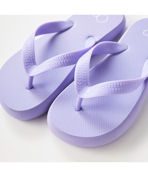 Ocean Pacific(オーシャンパシフィック)の「Ocean Pacific オーシャンパシフィック ビーチサンダル EVA 軽量 クッション(サンダル・キッズ・ネイビー/ラベンダー/オレンジ/ブラック/カーキ/ライム・18cm/20cm/22cm/24cm)」の15枚目の写真