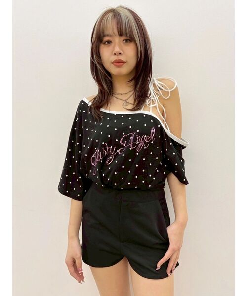 EVRIS(エヴリス)の「コンパクトショートパンツ(その他パンツ・レディース・グレー/ブラック・FREE)」の14枚目の写真