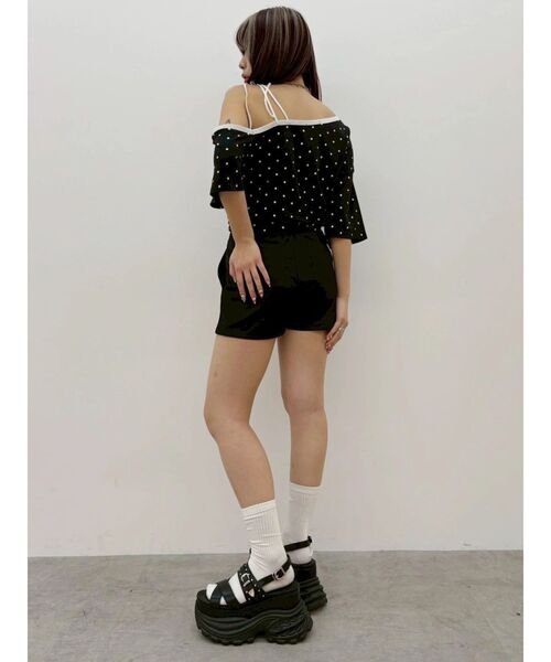 EVRIS(エヴリス)の「コンパクトショートパンツ(その他パンツ・レディース・グレー/ブラック・FREE)」の17枚目の写真