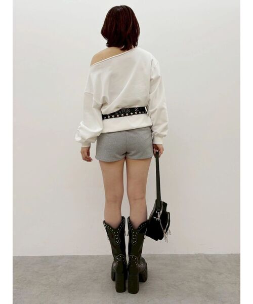 EVRIS(エヴリス)の「コンパクトショートパンツ(その他パンツ・レディース・グレー/ブラック・FREE)」の21枚目の写真