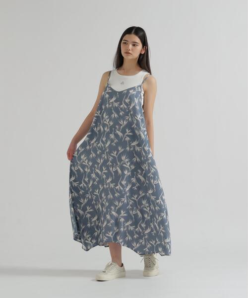 AVIREX（アヴィレックス）の「ALOHA STRELITZIA ONEPIECE（ワンピース・レディース・ブルー/ブラック・F）」の5枚目の写真