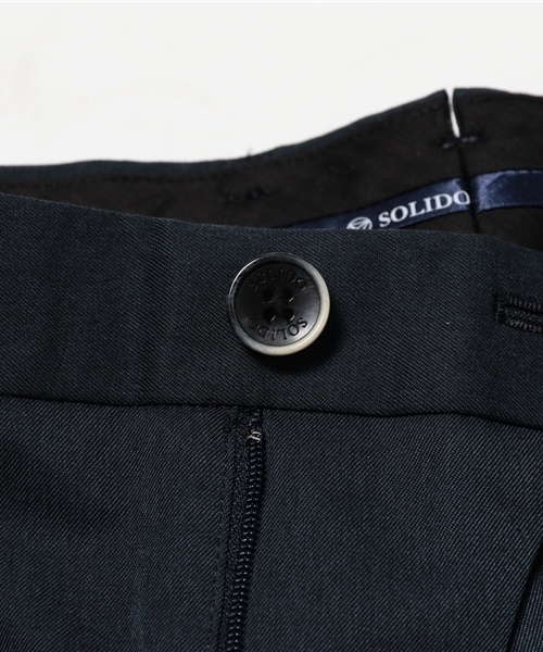 SOLIDO（ソリード）の「SOLIDO(ソリード)BERILIO / MSL16S5156（スラックス・メンズ・ネイビー/チャコールグレー・1/4/2/3）」の12枚目の写真