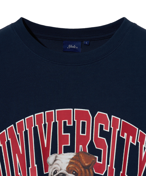 YALE(イェール)の「ユニバーシティダン半袖Tシャツネイビー/レッド(Tシャツ/カットソー・レディース・その他・WS/XX-LARGE/X-LARGE/SMALL)」の4枚目の写真
