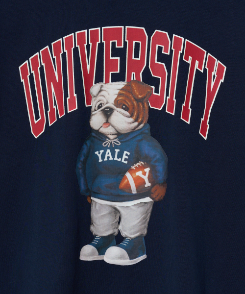 YALE(イェール)の「ユニバーシティダン半袖Tシャツネイビー/レッド(Tシャツ/カットソー・レディース・その他・WS/XX-LARGE/X-LARGE/SMALL)」の5枚目の写真