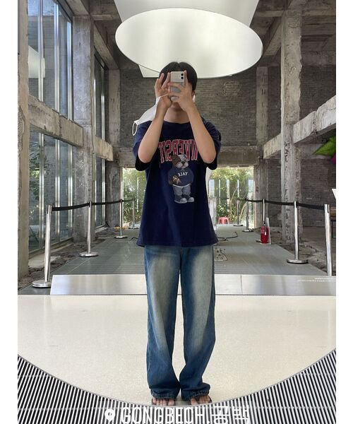 YALE(イェール)の「ユニバーシティダン半袖Tシャツネイビー/レッド(Tシャツ/カットソー・レディース・その他・WS/XX-LARGE/X-LARGE/SMALL)」の11枚目の写真