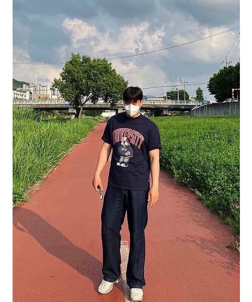 YALE(イェール)の「ユニバーシティダン半袖Tシャツネイビー/レッド(Tシャツ/カットソー・レディース・その他・WS/XX-LARGE/X-LARGE/SMALL)」の14枚目の写真