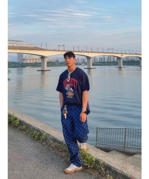 YALE(イェール)の「ユニバーシティダン半袖Tシャツネイビー/レッド(Tシャツ/カットソー・レディース・その他・WS/XX-LARGE/X-LARGE/SMALL)」の15枚目の写真