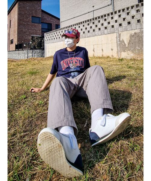 YALE(イェール)の「ユニバーシティダン半袖Tシャツネイビー/レッド(Tシャツ/カットソー・レディース・その他・WS/XX-LARGE/X-LARGE/SMALL)」の16枚目の写真