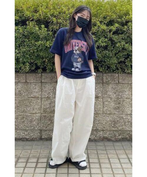 YALE(イェール)の「ユニバーシティダン半袖Tシャツネイビー/レッド(Tシャツ/カットソー・レディース・その他・WS/XX-LARGE/X-LARGE/SMALL)」の19枚目の写真