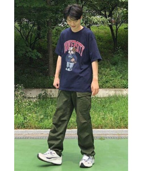 YALE(イェール)の「ユニバーシティダン半袖Tシャツネイビー/レッド(Tシャツ/カットソー・レディース・その他・WS/XX-LARGE/X-LARGE/SMALL)」の20枚目の写真