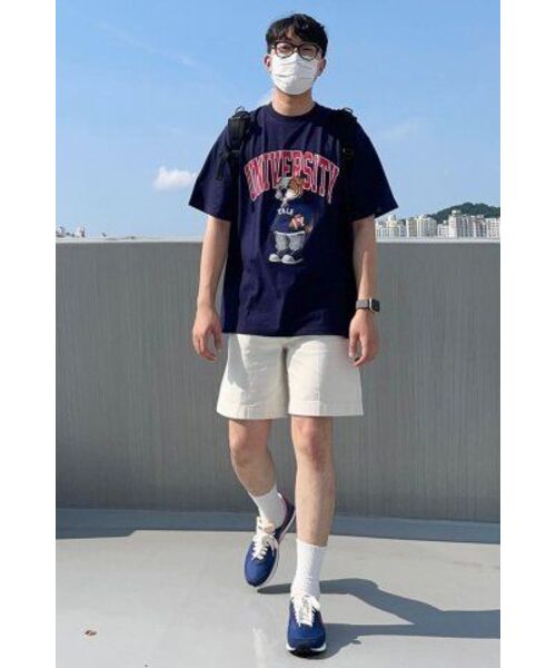 YALE(イェール)の「ユニバーシティダン半袖Tシャツネイビー/レッド(Tシャツ/カットソー・レディース・その他・WS/XX-LARGE/X-LARGE/SMALL)」の22枚目の写真
