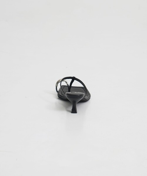 CITY TOKYO(シティトウキョウ)の「【CITY TOKYO/シティートウキョウ】Ring Thong Sandal/リングトングサンダル(サンダル・レディース・ブラック/ホワイト・1/2)」の5枚目の写真