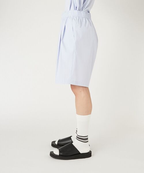 N.HOOLYWOOD COMPILE(N.ハリウッド コンパイル)の「2TUCK EASY HALF PANTS(その他パンツ・メンズ・ブルー/ブラック・40/38/36/42)」の4枚目の写真