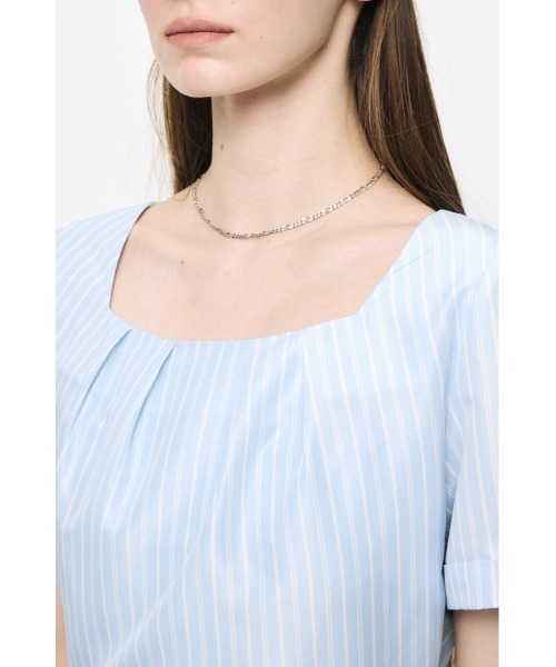 MOUSSY(マウジー)の「CLASSIC LONG ドレス(ワンピース・レディース・ブルー系その他/ブラック/ホワイト系その他・1/2)」の10枚目の写真
