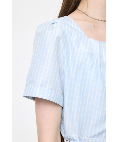 MOUSSY(マウジー)の「CLASSIC LONG ドレス(ワンピース・レディース・ブルー系その他/ブラック/ホワイト系その他・1/2)」の12枚目の写真