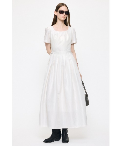 MOUSSY(マウジー)の「CLASSIC LONG ドレス(ワンピース・レディース・ブルー系その他/ブラック/ホワイト系その他・1/2)」の17枚目の写真