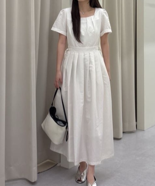 MOUSSY(マウジー)の「CLASSIC LONG ドレス(ワンピース・レディース・ブルー系その他/ブラック/ホワイト系その他・1/2)」の21枚目の写真