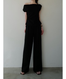 celon（セロン）の「off shoulder draped set up（セットアップ）」