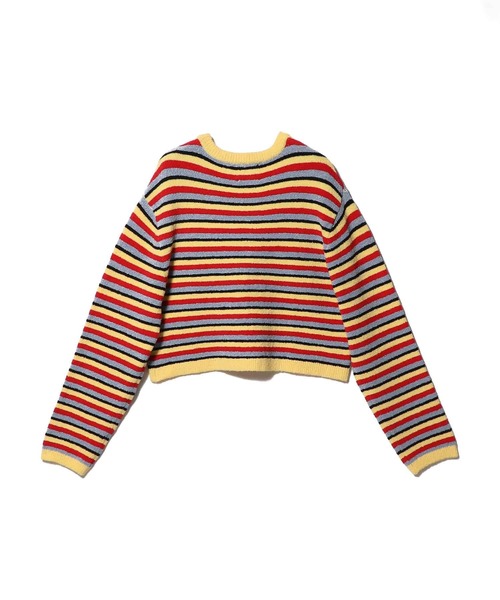 UNUS(ユナス)の「UNUS / Knit Bolero(カーディガン/ボレロ・レディース・イエロー系その他/ブラック・FREE)」の4枚目の写真