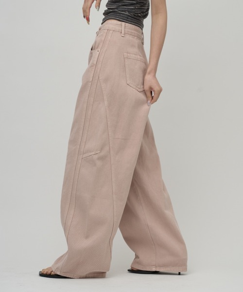 セール】Curve Denim Pants｜カーブデニムパンツ（デニムパンツ