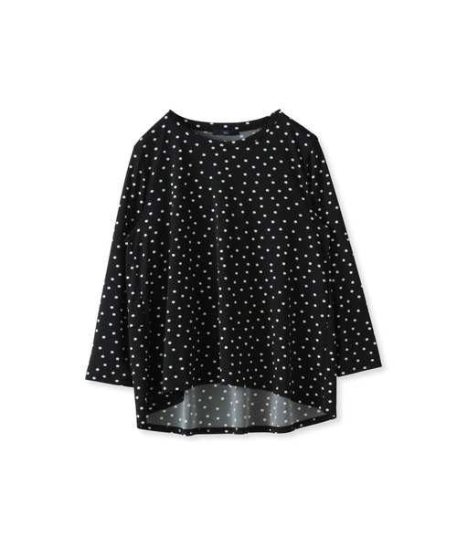 la.f…（ラエフ）の「“ブラウスのように着られる”さらさらストレッチトップス（Tシャツ/カットソー・レディース・ブラック系その他/ライトグレー・9号）」の18枚目の写真
