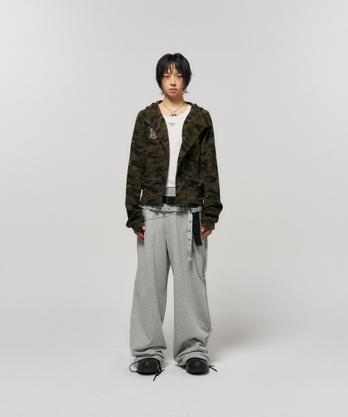 SCHISM INDUCING(スキズムインデューシング)の「RIDERS PARKA GREEN CAMO(パーカー・レディース・その他・L/S)」の8枚目の写真