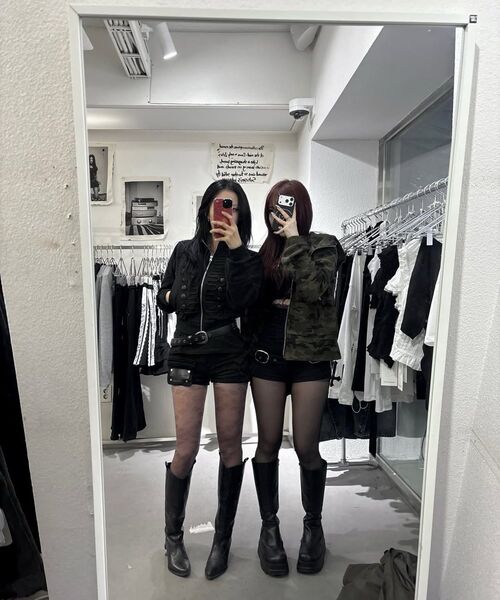 SCHISM INDUCING(スキズムインデューシング)の「RIDERS PARKA GREEN CAMO(パーカー・レディース・その他・L/S)」の17枚目の写真