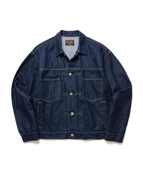 MR.OLIVE（ミスターオリーブ）の「10oz NATURAL SLUB DENIM / MODIFIED 2nd TYPE JACKET /M263101（デニムジャケット・メンズ・インディゴブルー/ブラック・MEDIUM/SMALL/LARGE）」の12枚目の写真