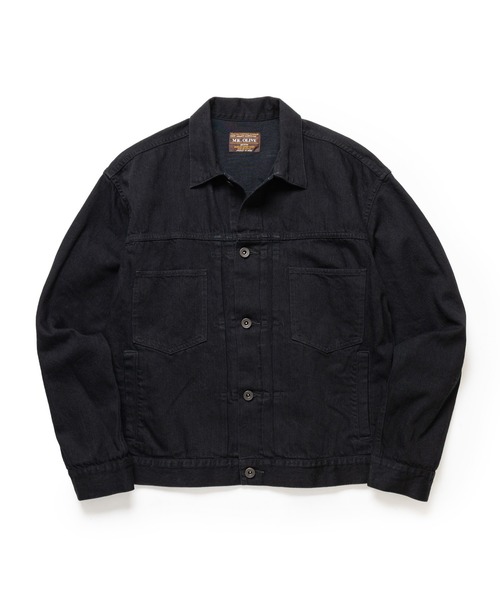 MR.OLIVE（ミスターオリーブ）の「10oz NATURAL SLUB DENIM / MODIFIED 2nd TYPE JACKET /M263101（デニムジャケット・メンズ・インディゴブルー/ブラック・MEDIUM/SMALL/LARGE）」の14枚目の写真
