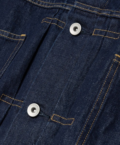 MR.OLIVE（ミスターオリーブ）の「10oz NATURAL SLUB DENIM / MODIFIED 2nd TYPE JACKET /M263101（デニムジャケット・メンズ・インディゴブルー/ブラック・MEDIUM/SMALL/LARGE）」の16枚目の写真