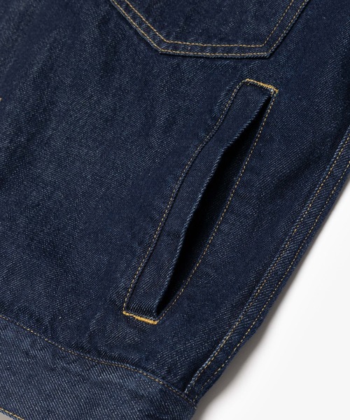 MR.OLIVE（ミスターオリーブ）の「10oz NATURAL SLUB DENIM / MODIFIED 2nd TYPE JACKET /M263101（デニムジャケット・メンズ・インディゴブルー/ブラック・MEDIUM/SMALL/LARGE）」の18枚目の写真