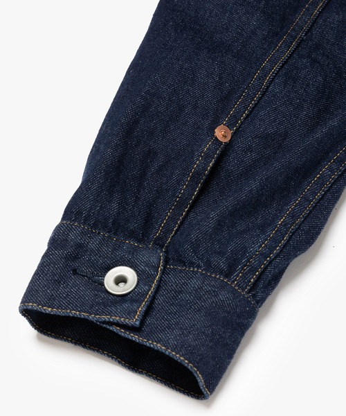 MR.OLIVE（ミスターオリーブ）の「10oz NATURAL SLUB DENIM / MODIFIED 2nd TYPE JACKET /M263101（デニムジャケット・メンズ・インディゴブルー/ブラック・MEDIUM/SMALL/LARGE）」の19枚目の写真