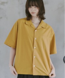 Confirm（コンファーム）の「Short-Length Open-Collar Shirt   ショート丈 オープンカラーシャツ（シャツ/ブラウス）」