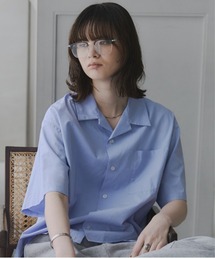 Confirm（コンファーム）の「Short-Length Open-Collar Shirt   ショート丈 オープンカラーシャツ（シャツ/ブラウス）」