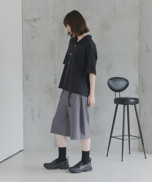 Confirm（コンファーム）の「Short-Length Open-Collar Shirt / ショート丈 オープンカラーシャツ（シャツ/ブラウス・メンズ・ブラック系その他/イエロー/オレンジ/ブルー/ホワイト系その他/ブラック・L/S/M）」の18枚目の写真